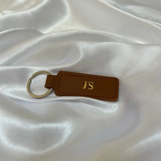 Personalised Rectangle Keyring