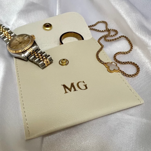 Personalised Mini Jewellery Pouch