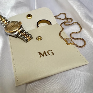 Personalised Mini Jewellery Pouch