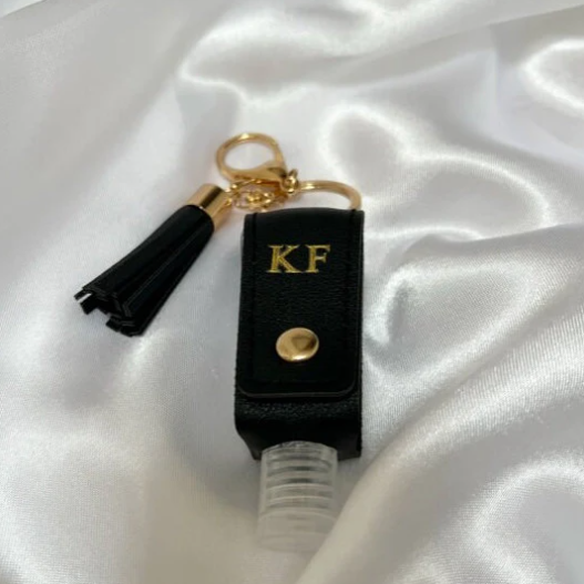 Personalised Hand Sanitiser Bottle Keychain