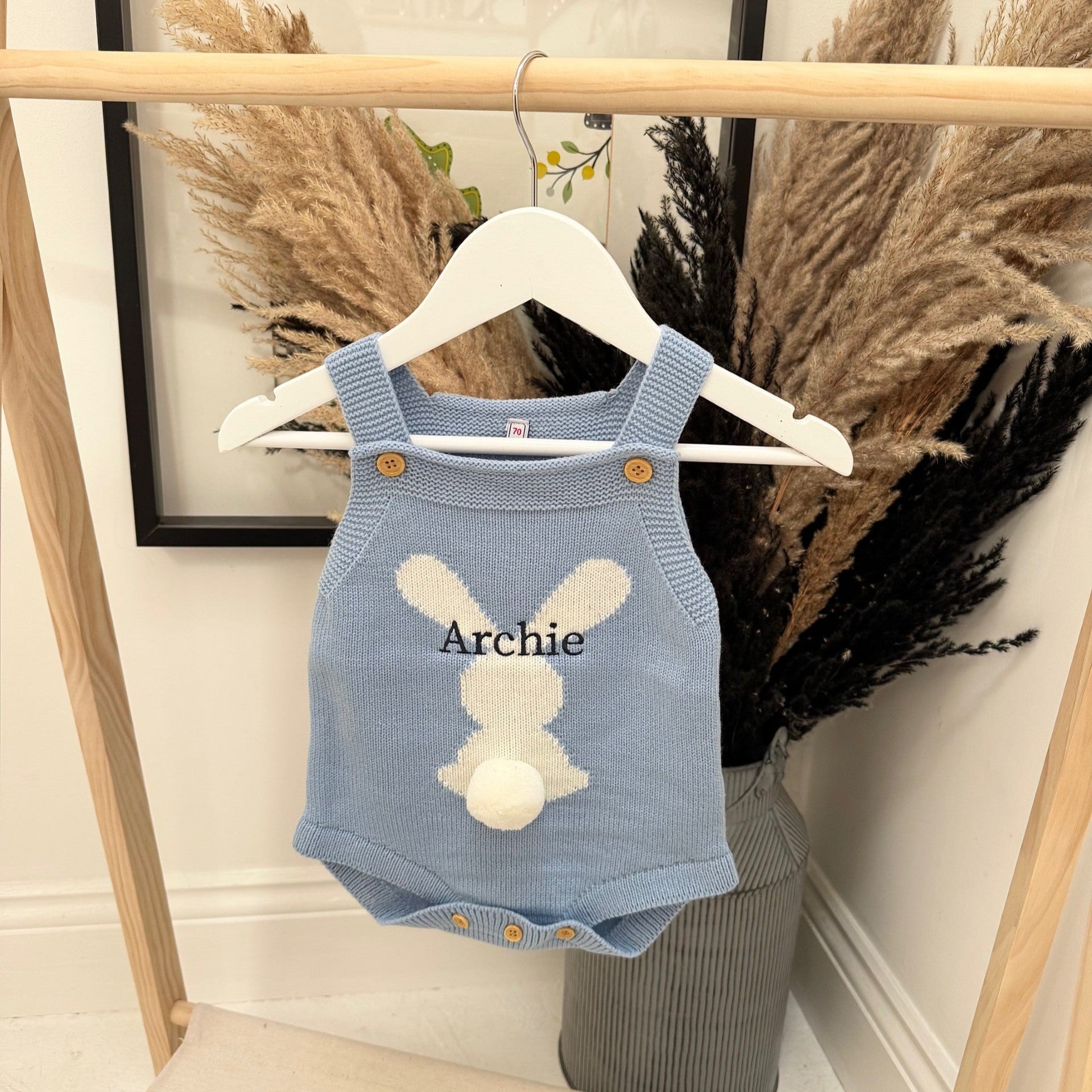 Personalised Baby Bunny Romper