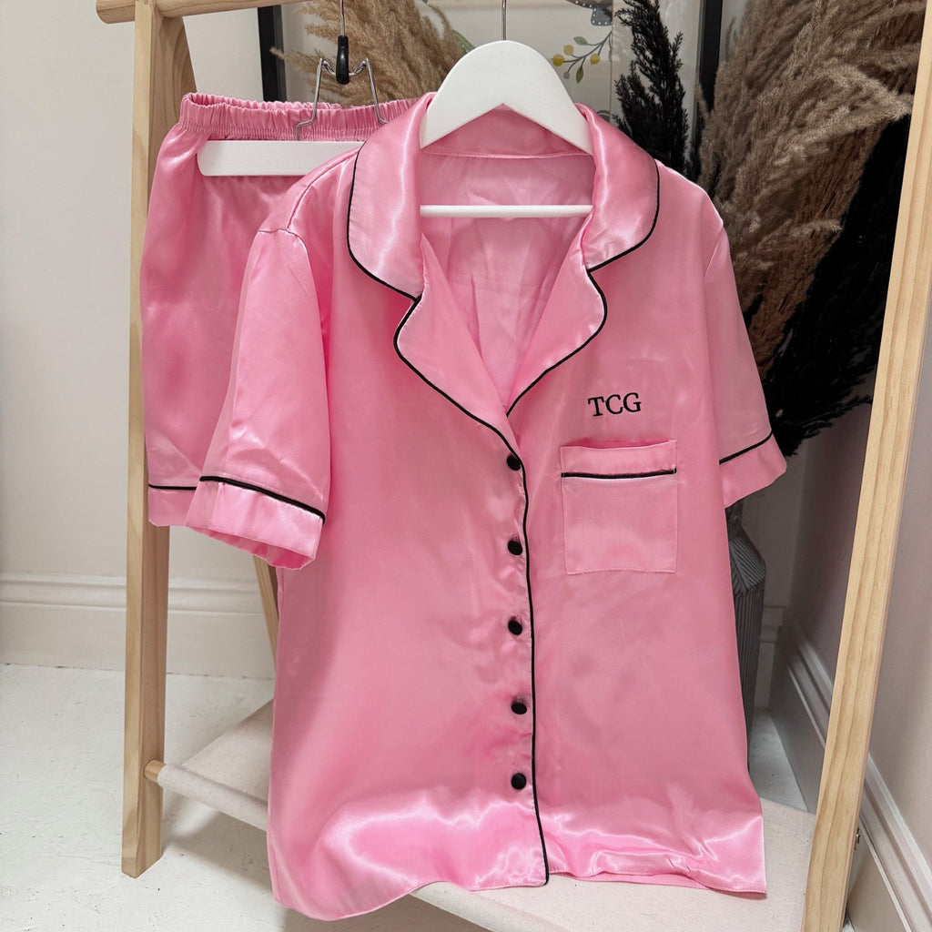 Personalised Satin Pyjamas