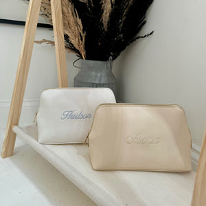 personalised washbag