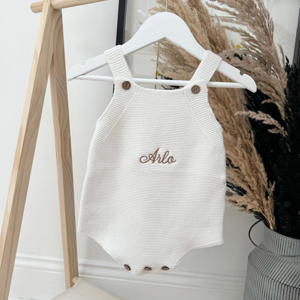 personalised baby romper