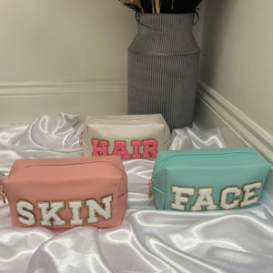 Skin, Hair and Face Wash Bags