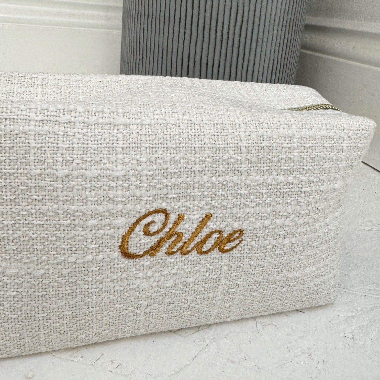 Personalised make up bag