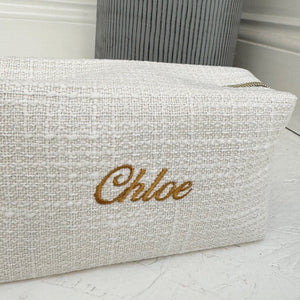 Personalised make up bag