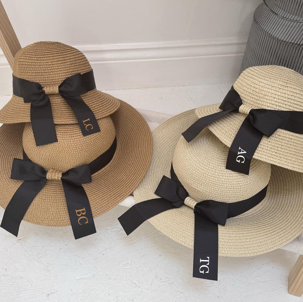 Personalised Matching Beach Hat For Mother and Kids