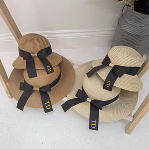 Personalised Matching Beach Hat For Mother and Kids