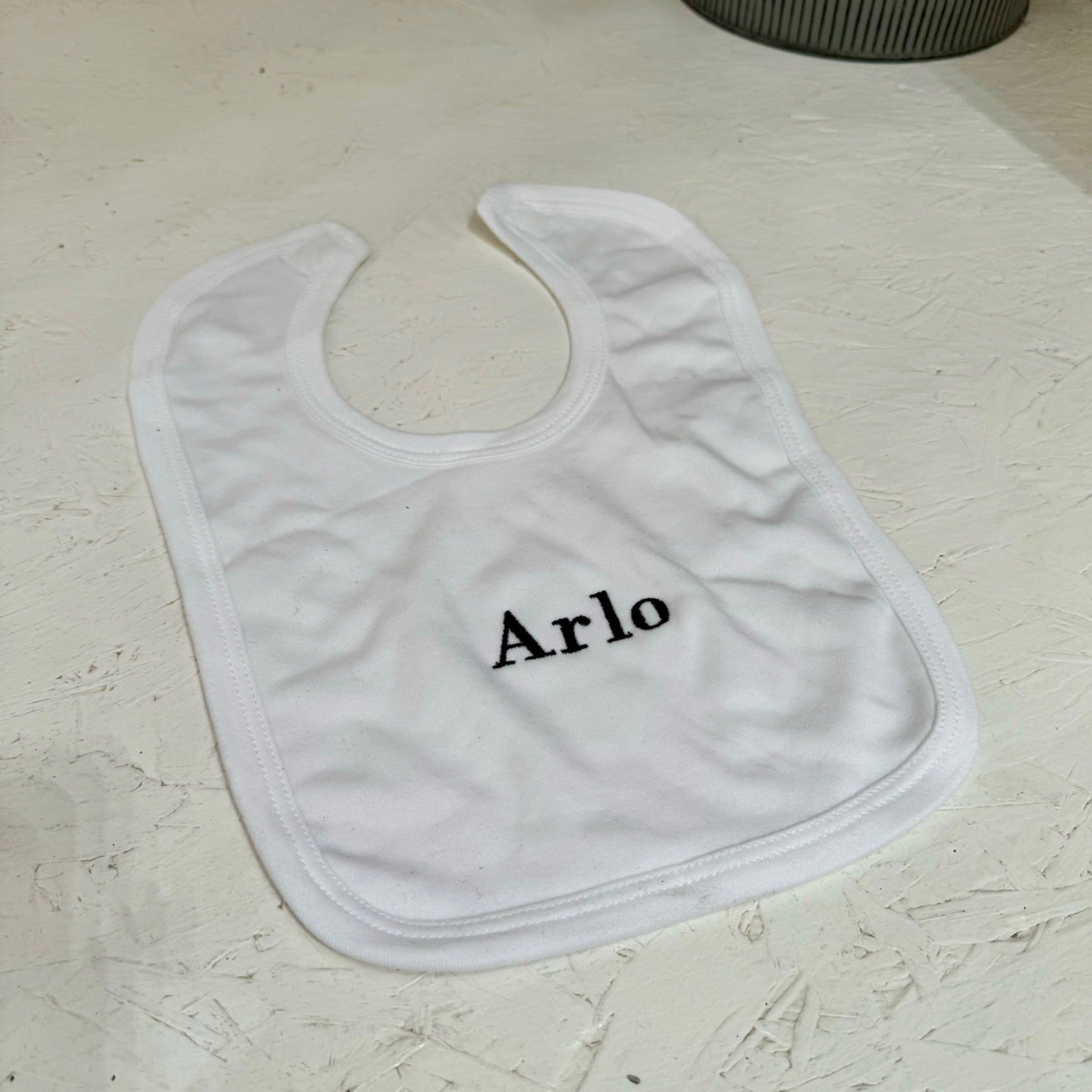 Personalised baby bib