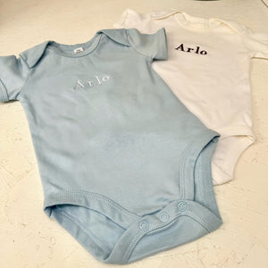 Personalised babygrow