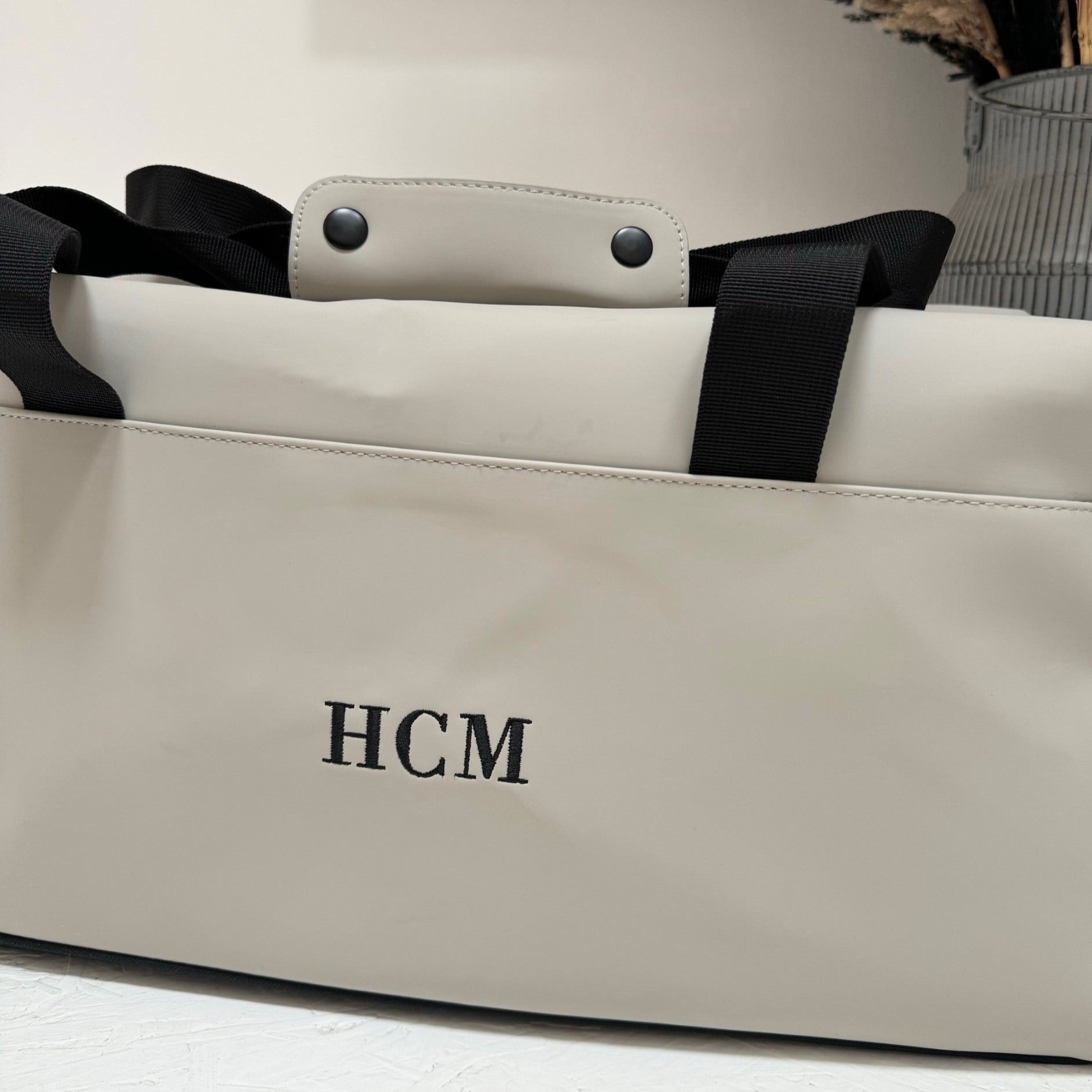 personalised duffel bag 