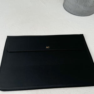 Personalised Black Laptop Sleeve