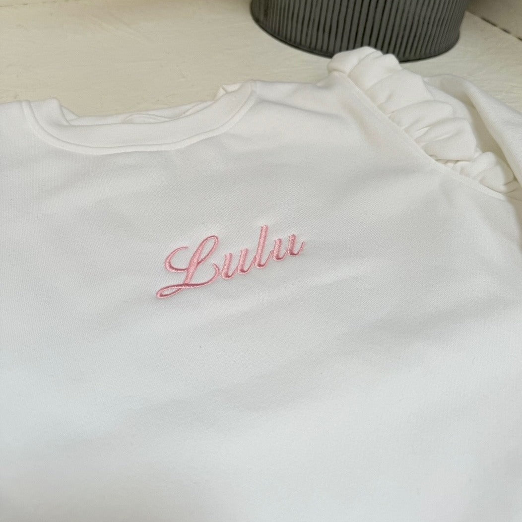 personalised girls tracksuit