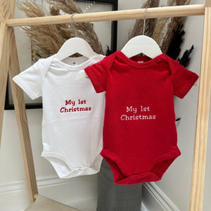 christmas babygrow