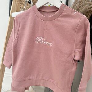 Personalised Kids Embroidered Tracksuit