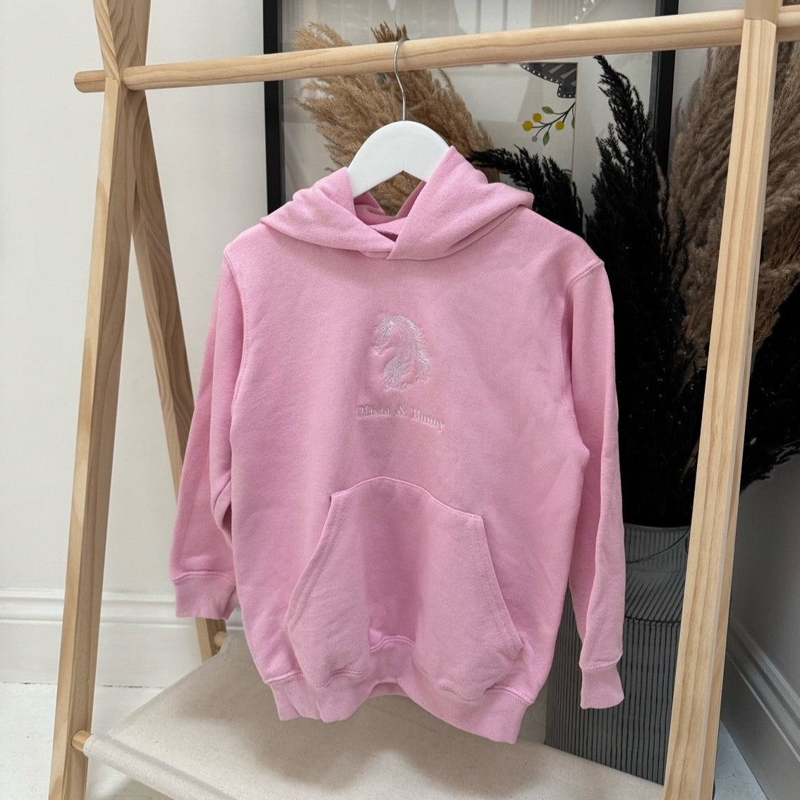 Personalised Kids Horse Hoodie