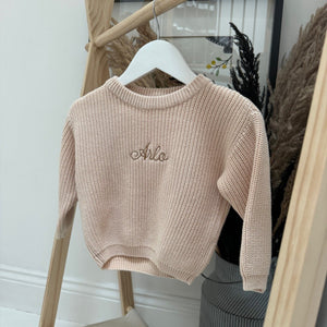 Personalised Baby Sweater Jumper