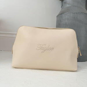 personalised toiletry bag