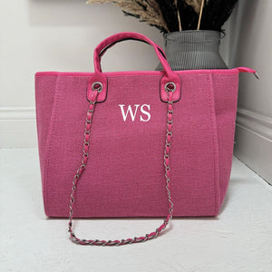 Personalised Pink Tote Bag