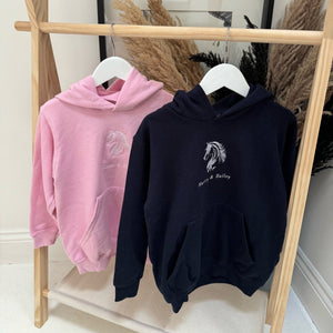 Personalised Kids Horse Hoodie